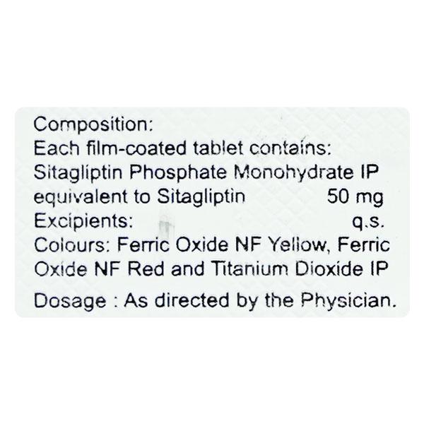 SITAGLO 50 Tablet 15's - Diabetes-Ant