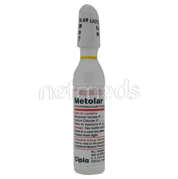 Metolar Injection 5ml - Hypertension-Bet