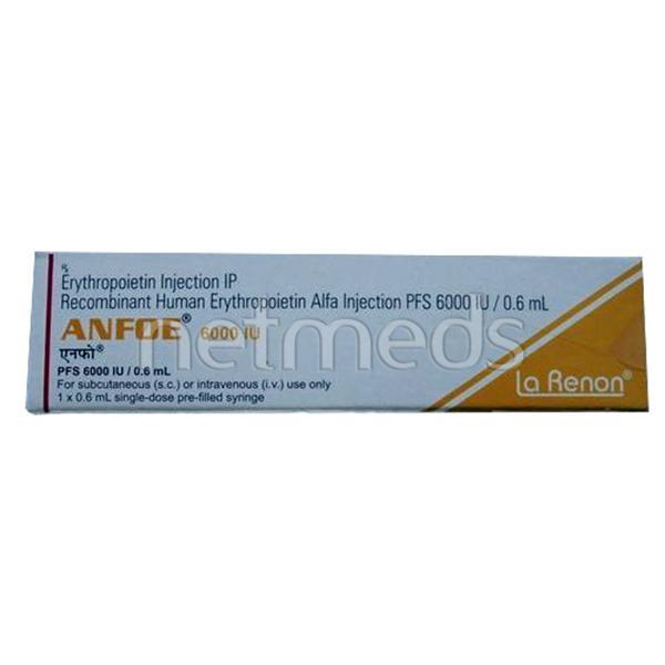 Anfoe 6000IU Injection 0.6ml - Haematopoiesis-Hae