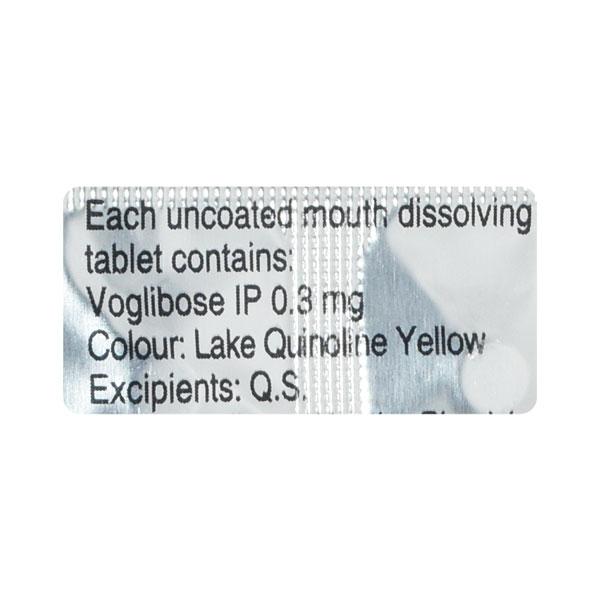 Voglitab MD 0.3mg Tablet 10'S - Diabetes-Ant