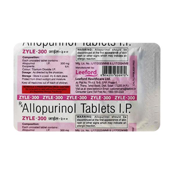 Netmeds | Zyle 300mg Tablet 10'S