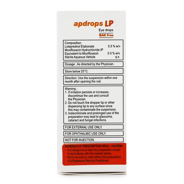 Apdrops LP Eye Drops 5ml - Eye Infections-Eaa