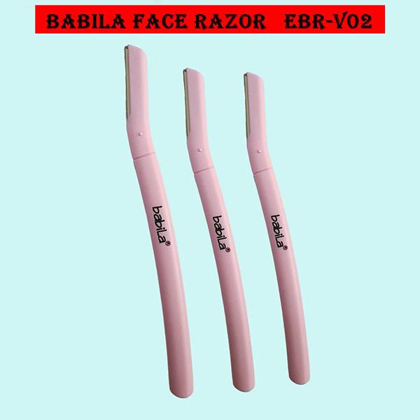Babila Face Razor Set- Ebr-V02 3 gm 3's - Face & Eyebrow Razors