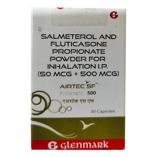 Airtec SF Instacaps 500 Capsule 30'S - Asthma/COPD-Ast