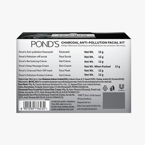 Ponds Vitamin Skin Brightening Home Facial Kit 80 gm - Facial Kits