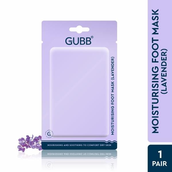Netmeds | GUBB Moisturizing Foot Mask for Dead Skin Removal - Lavender 1's