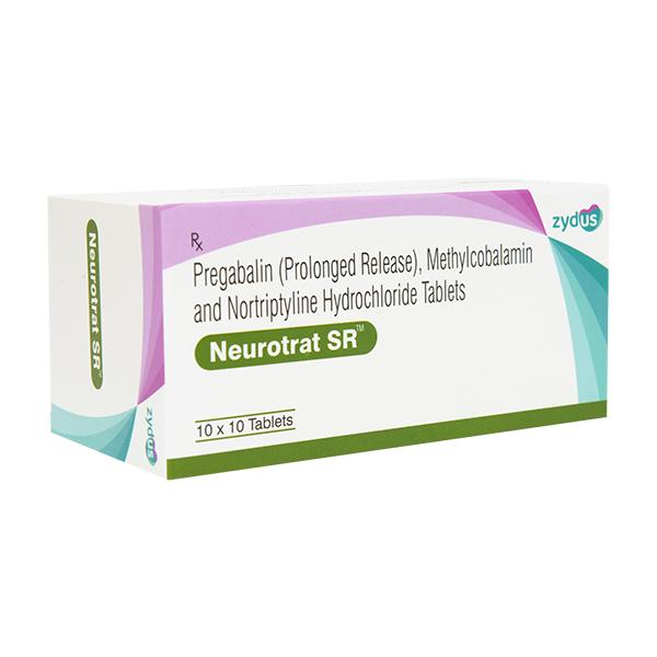 NEUROTRAT SR Tablet 10's - Neuropathic Pain-Dru