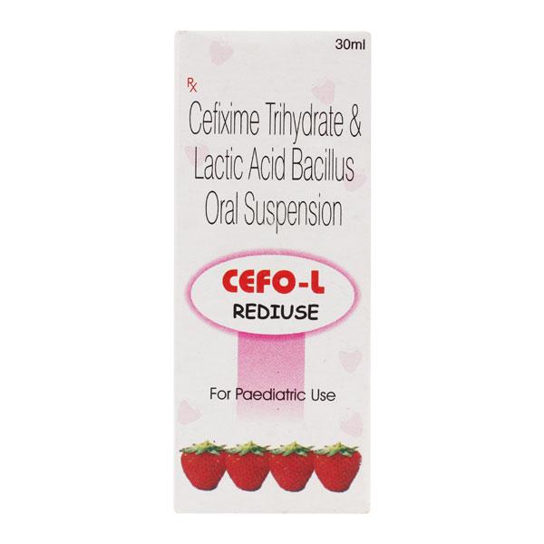 CEFO L REDIUSE Oral Suspension 30ml - Bacterial Infections-Cep