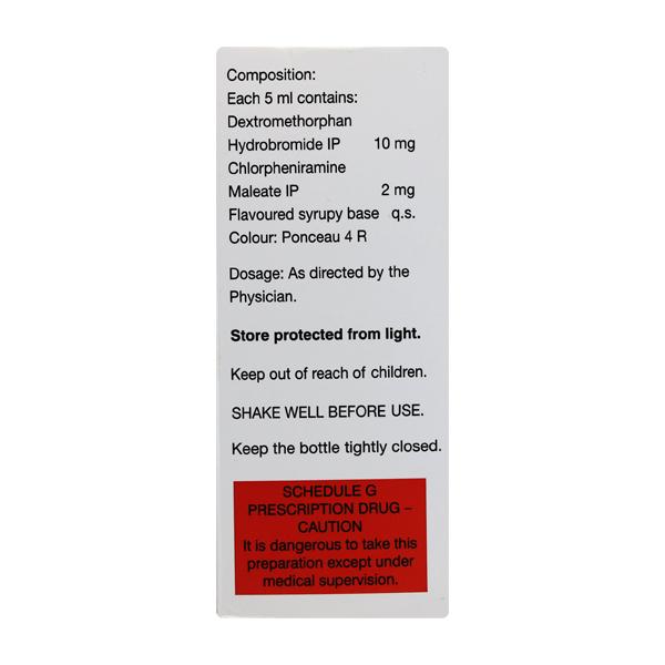 Zerotuss D Sugar Free Syrup 100ml - Cough And Cold-Cou