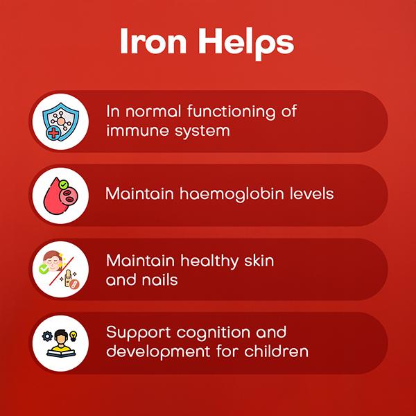 LIVOGEN STRAWBERRY FLAVOUR IRON Gummies 30's - Anaemia-VMA