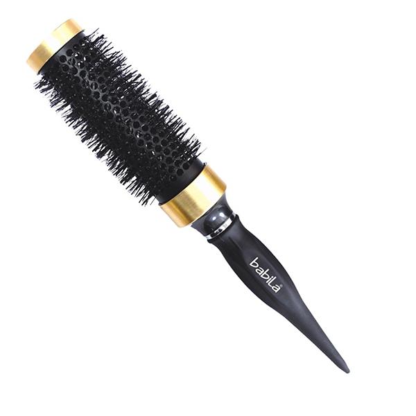 Babila Compact Round Brush-HBC-V01 1's (N) - Hair Brushes