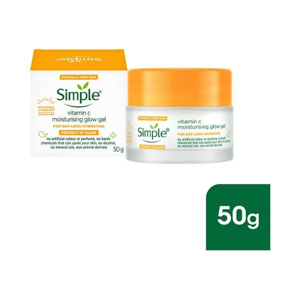 Netmeds | Simple Protect N Glow Vitamin C Moisturizing Glow Gel 40gm
