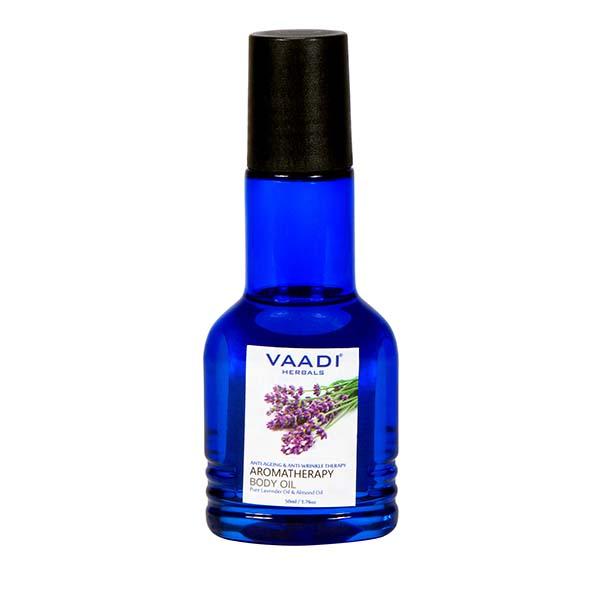 Aromatherapy Body Oil-Lavender & Almond Oil 50 ml - Essential Oils