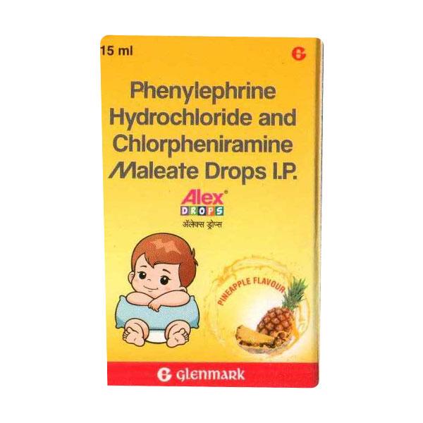 ALEX PINEAPPLE FLAVOUR Drops 15ml - Cough And Cold-Cou