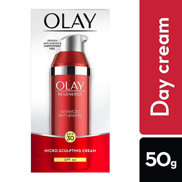 Olay Day Cream Regenerist Microsculpting Spf 30 50 gm - Day Cream