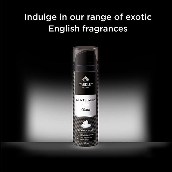 Yardley London Gentleman Classic Shaving Foam 200 gm - Shaving Foams