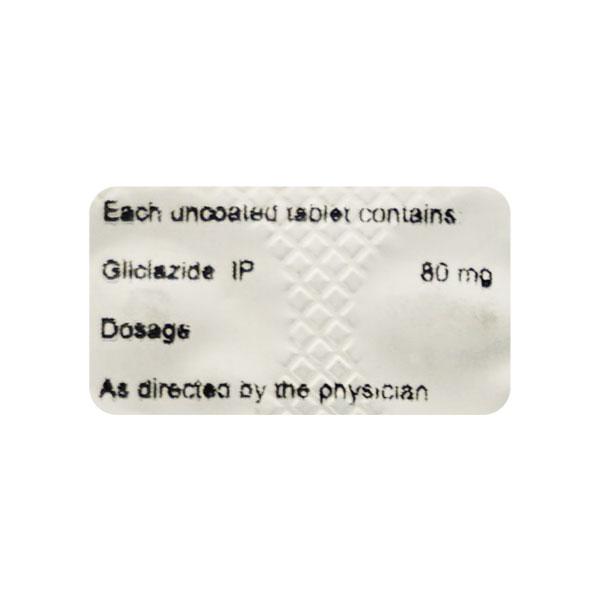 Glizato 80mg Tablet 15'S - Diabetes-Ant