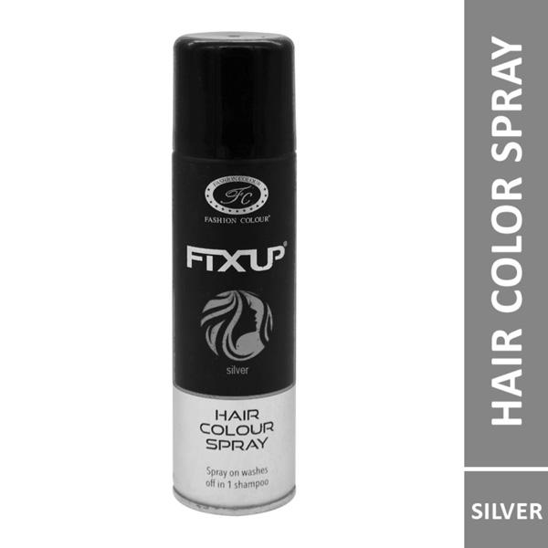 Fashion Colour Hair Colour Spray, Silver 150 ml