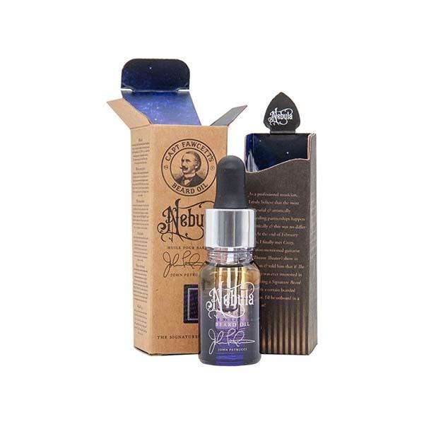 Captain Fawcett John Petrucci's 'Nebula' Beard Oil Travel Sized 10 ml - Beard Oil