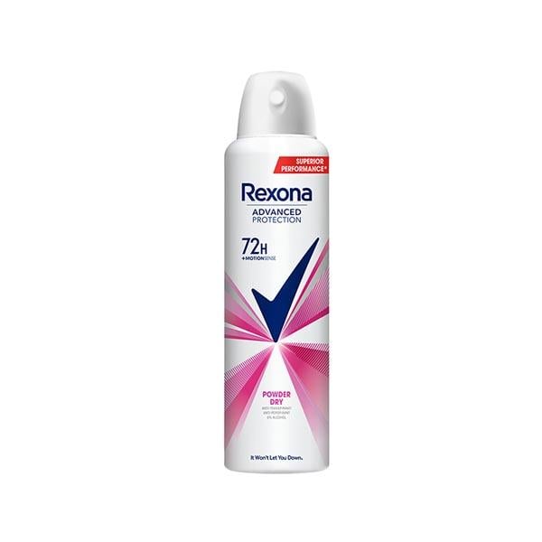 Netmeds | Rexona Powder Dry Advanced Protection Anti-Perspirant Deodorant for Women Leaves No Marks 200 ml
