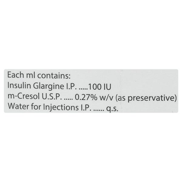 GLARZEN NEW 100iu Cartridge 3X3ml - Diabetes-Ins