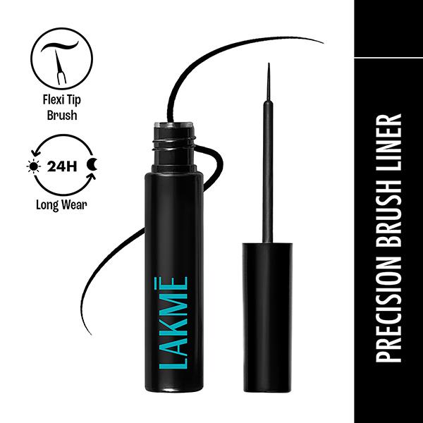 Lakme 9 to 5 Eyeconic Liquid Eyeliner Smudgeproof, Waterproof, lasts upto 24 Hrs, Black, 4.5 ml - Eyeliners
