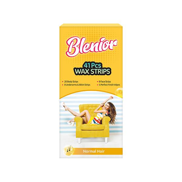 Netmeds | Blenior Wax Strips Complete Set Normal Hair 41 Pcs 1's