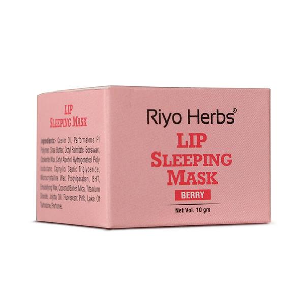 Riyo Herbs Lip Sleeping Mask - Berry 10 gm