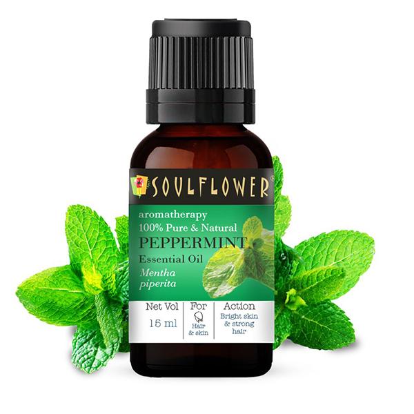 Netmeds | Soulflower Peppermint Essential Oil 15 ml