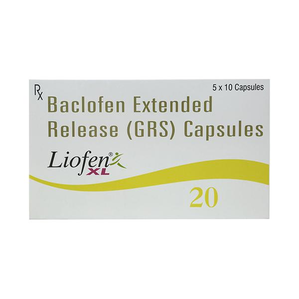 Netmeds | Liofen XL 20mg Capsule 10'S
