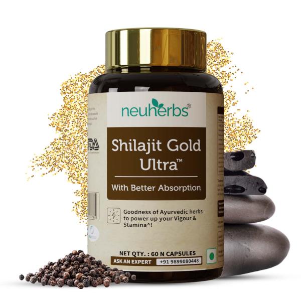 Netmeds | Neuherbs Shilajit Gold Ultra Capsules 60's