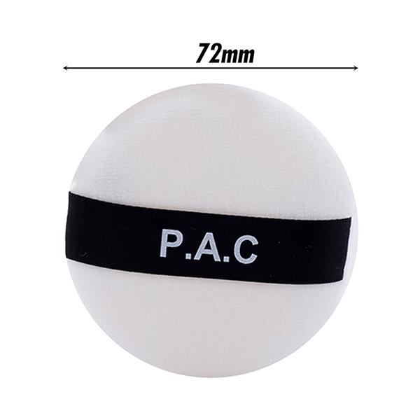 PAC Medium Cotton Puff Round White Powder Applicator 1's - Sponges & Applicators