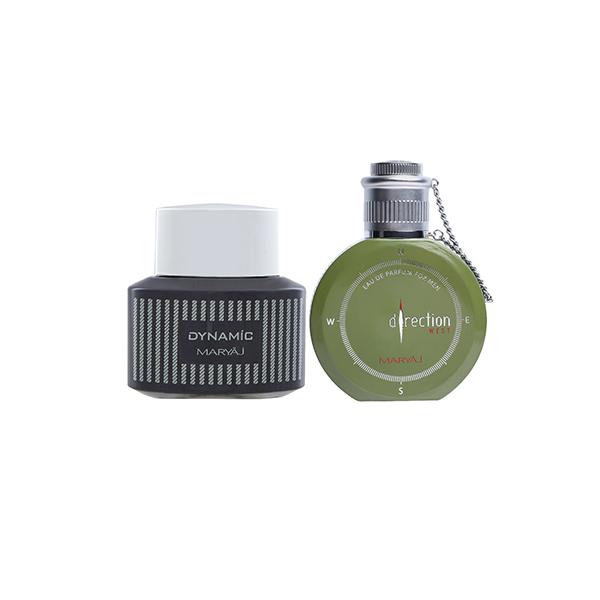Maryaj Dynamic EDP Spicy Woody Perfume And Maryaj Direction West EDP Green Spicy Perfume 200 ml - Men Perfumes (Edt/Edp)