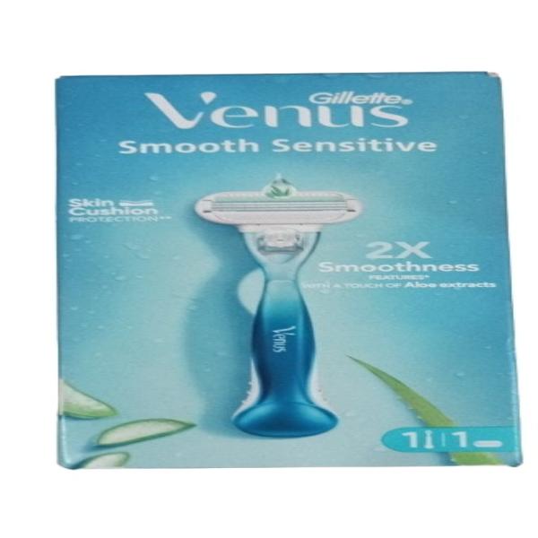 Netmeds | Gillette Venus Smooth Sensitive 2X Smoothness With A Touch OF Aloe Extracts Razor 1's