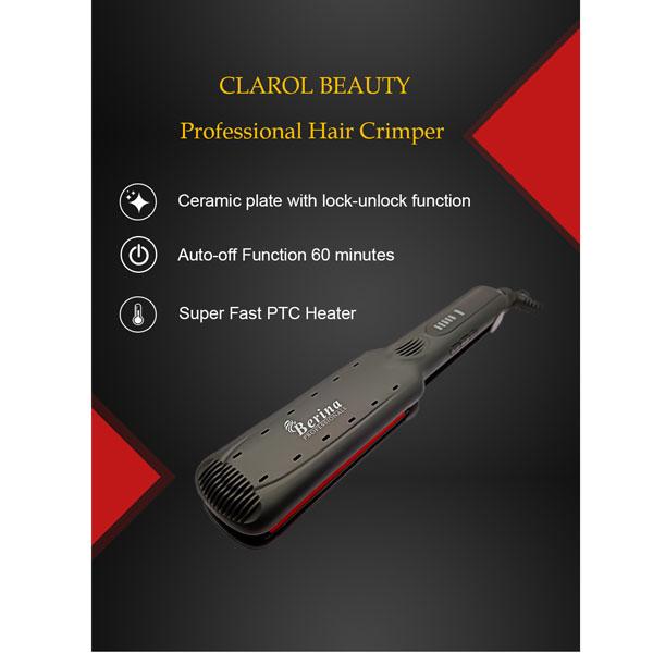 Berina Professional Hair Crimper BC-8019 200 gm - Multi-Stylers