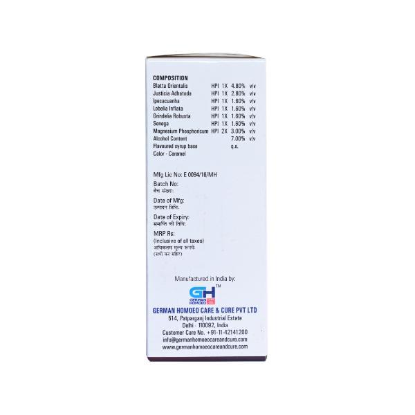 German's Broncho Care and Cure Syrup 125 ml - Speciality Medicine