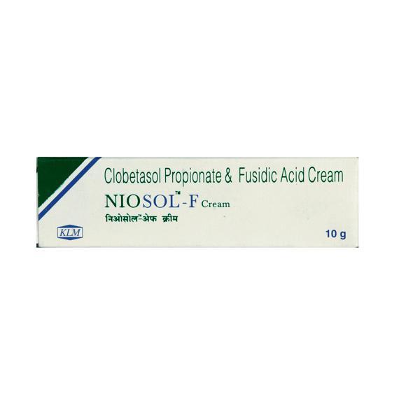 Niosol F Cream 10gm - Skin Infections-Toc