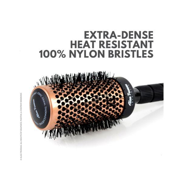 Alan Truman Gold Ceramic Blow-Drying Brush-Medium 1's - Hair Brushes