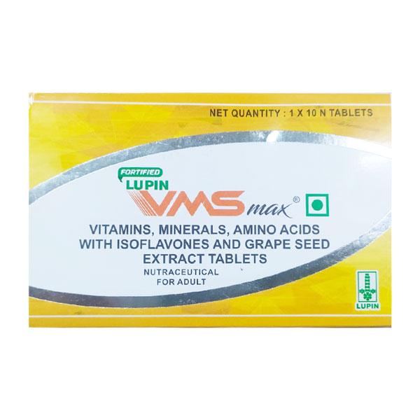 VMS MAX Tablet 10's - Supplements-Vam