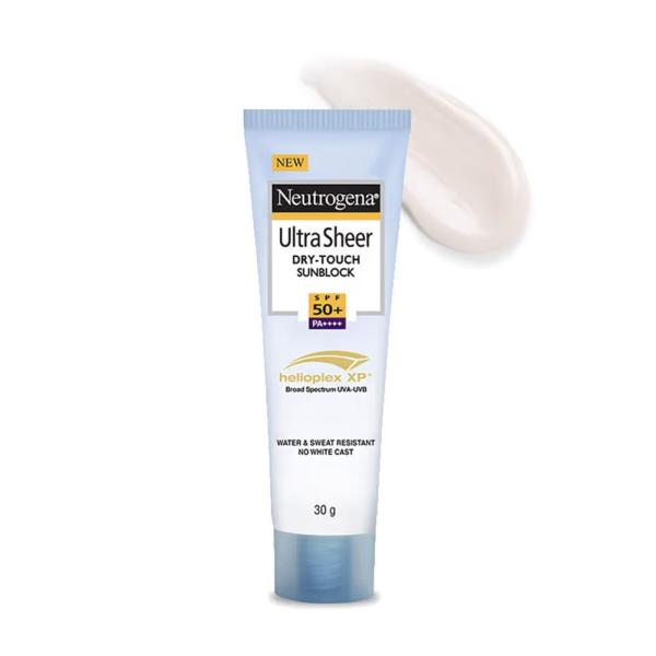 Netmeds | Neutrogena Ultra Sheer Dry-Touch Sunblock SPF 50+Pa++++ Helioplex XP 30 gm