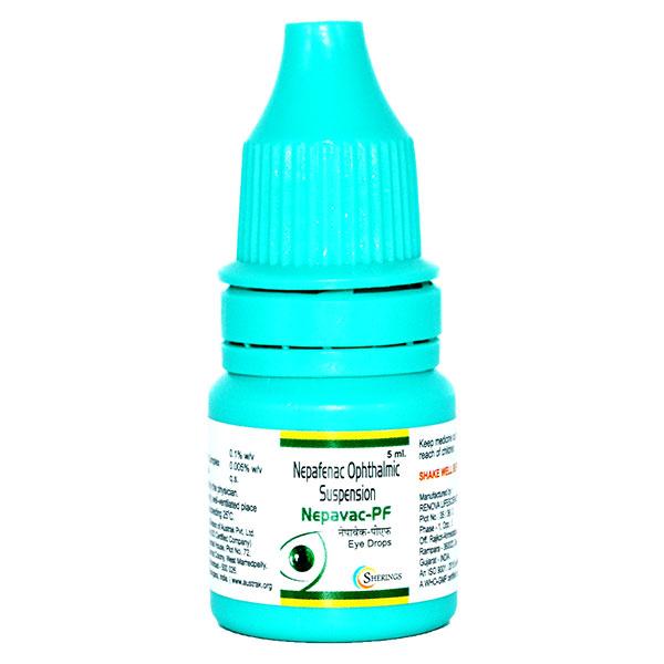 NEPAVAC PF Eye Drops 5ml - Eye conditions-Oph