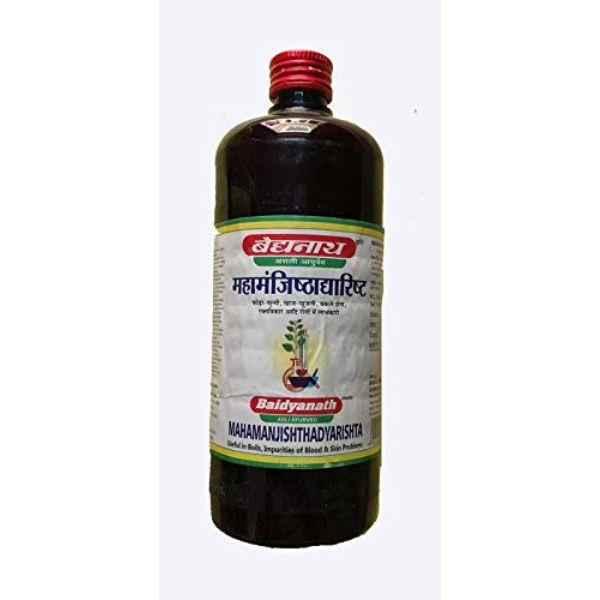 Netmeds | Baidyanath Mahamanjisthadyarishta Syrup 450 ml