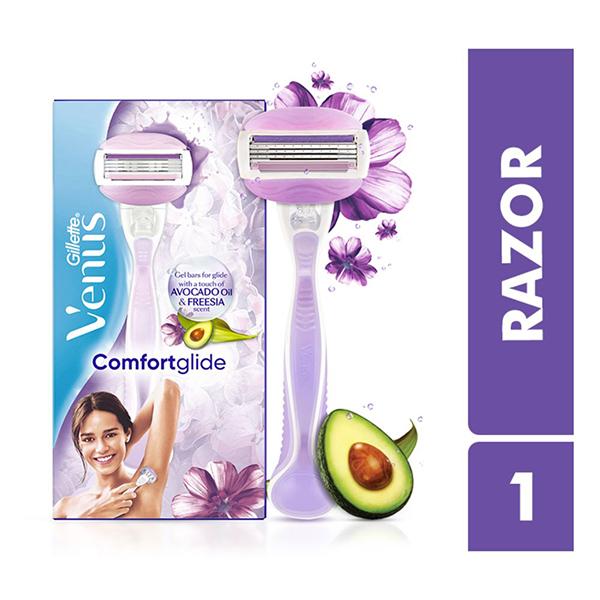 Gillette Venus Comfortglide 2 Soap Gel Bars A Touch Of Avocado & Freesia Scent 1's - Razors & Cartridges