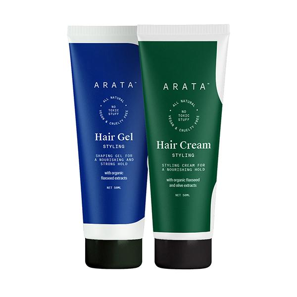 Netmeds | Arata Natural Hair Styling Combo 50ml