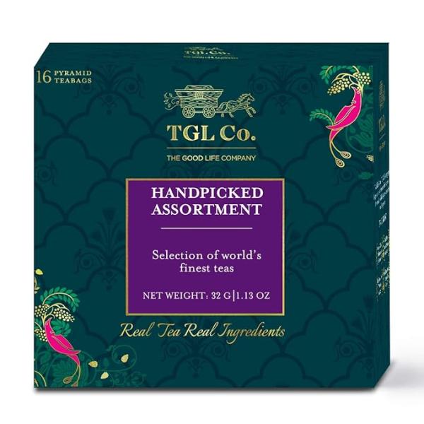 Netmeds | TGL Co. Handpicked Assortments Tea Bag 16 s