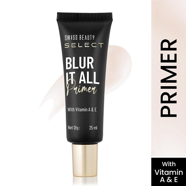 Netmeds | Swiss Beauty Blur It All Primer With Vitamin E And A 25 ml