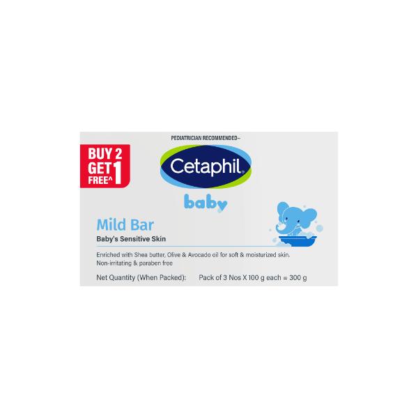 Netmeds | Cetaphil Baby Mild Bar 300 g