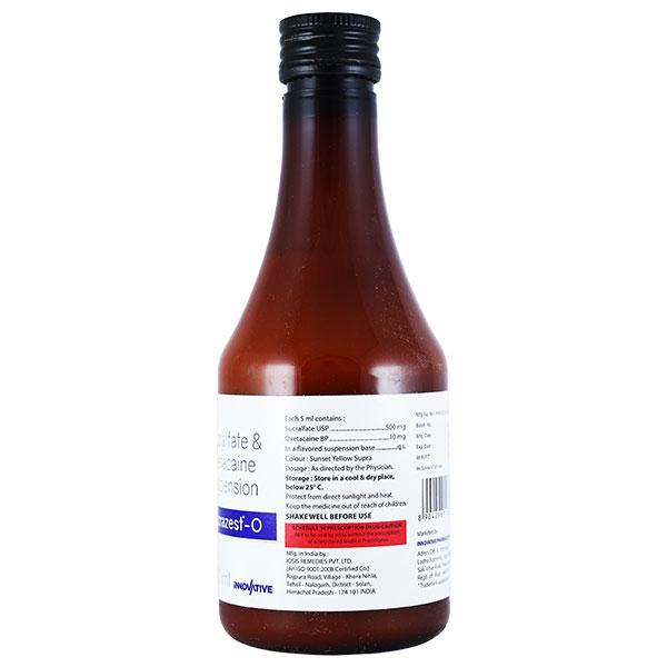 SUCRAZEST O Suspension 200ml - Ulcer/Reflux/Flatulence-Aaa