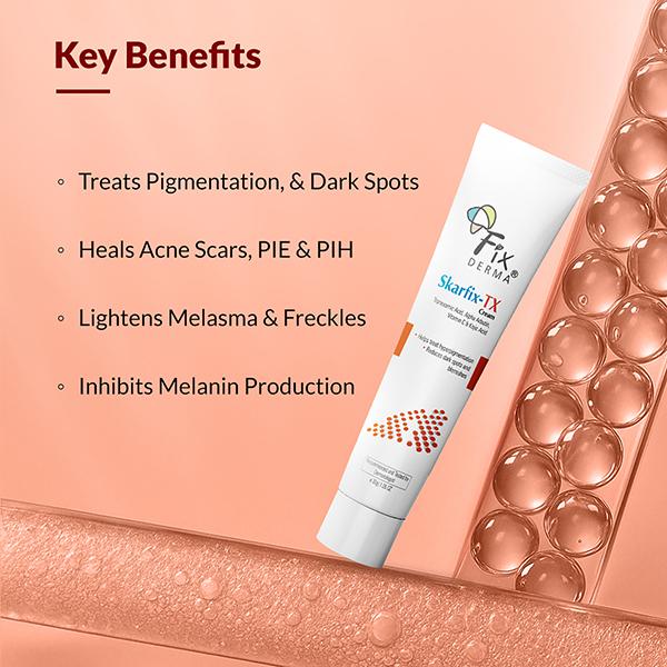 Fixderma 2% Kojic Acid + 1% Arbutin Skarfix-Plus Scar Removal Cream 30 gm - Face Moisturizers
