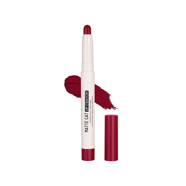Swiss Beauty Non-Transfer Matte Cat Lip Crayon, Shade - Persian 1.5 gm - Lip Crayons